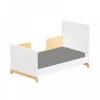 Casababy Palmer White Βρεφικό Κρεβάτι Μετατρεπόμενο Σε Προεφηβικό